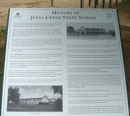 History paper of Julia Creek State School